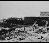 Moonta Copper Mine, South Australian – Magic Lantern Slide – Issued by Newton & Co 1913