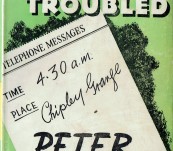 Sorry You’ve Been Troubled – Peter Cheyney – 1955 Edition